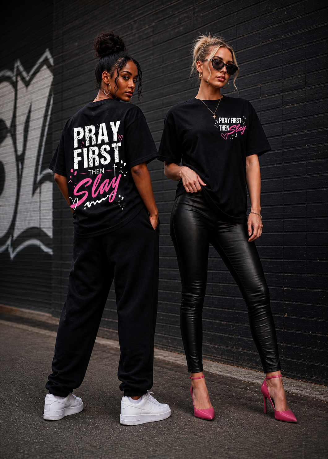 Pray First Then Slay Shirt