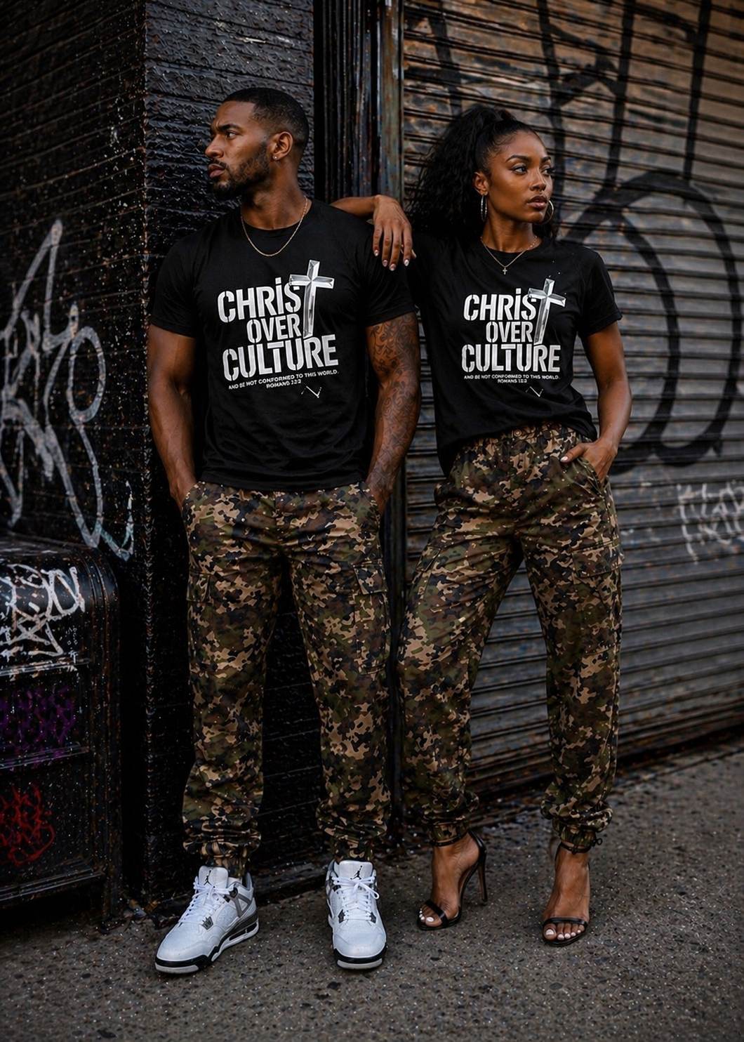 Christ Over Culture Shirt - BLK