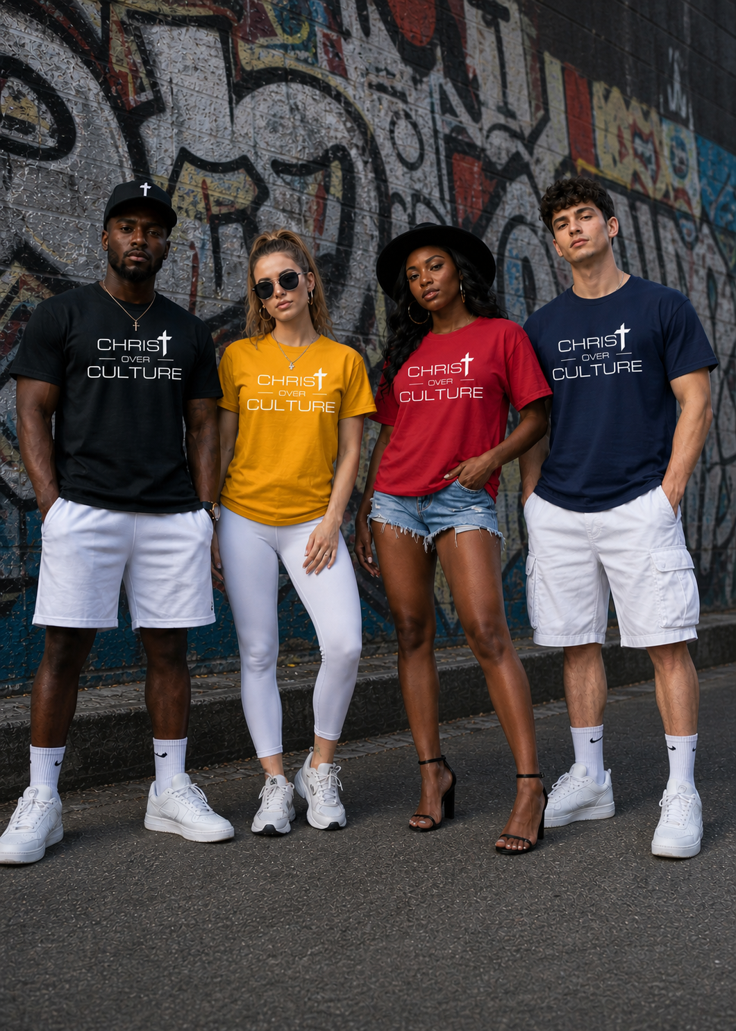 Christ Over Culture Shirt - Assorted