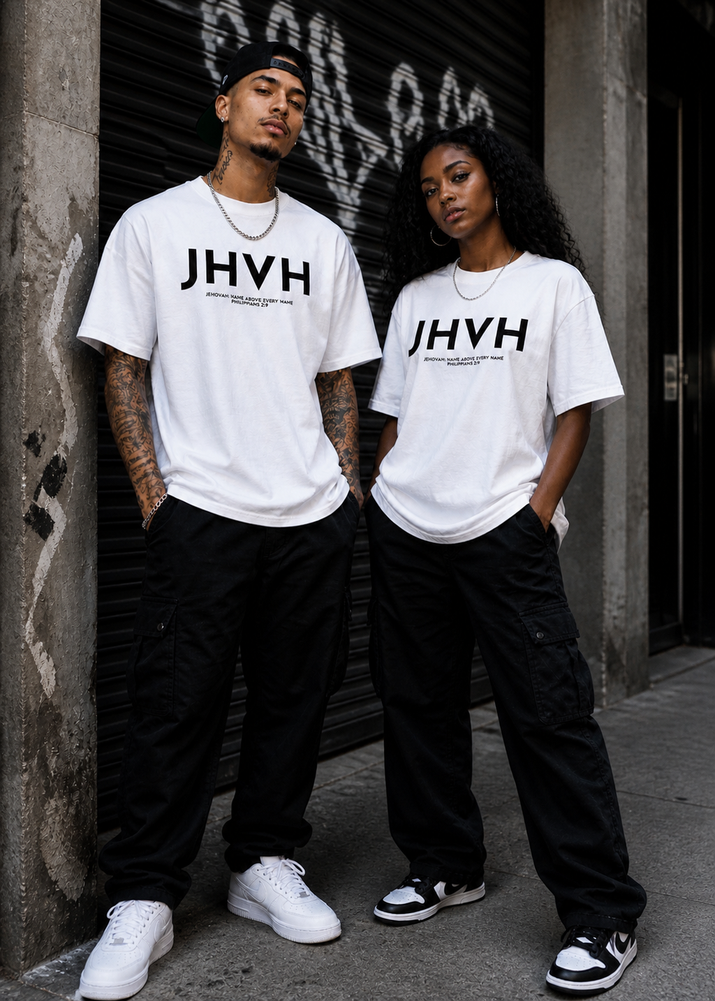 JHVH Shirt - WHITE